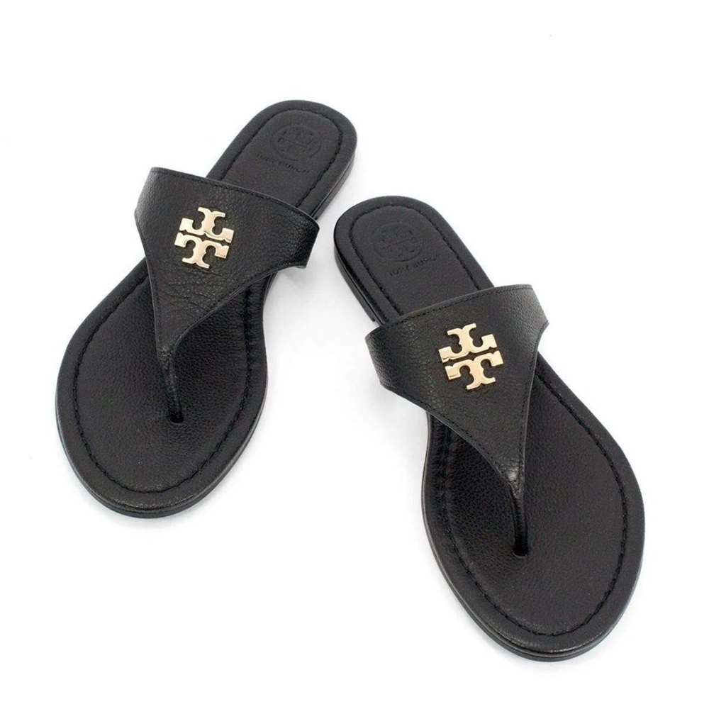 Tory Burch Jolie Flat Thong Slipper in Navy